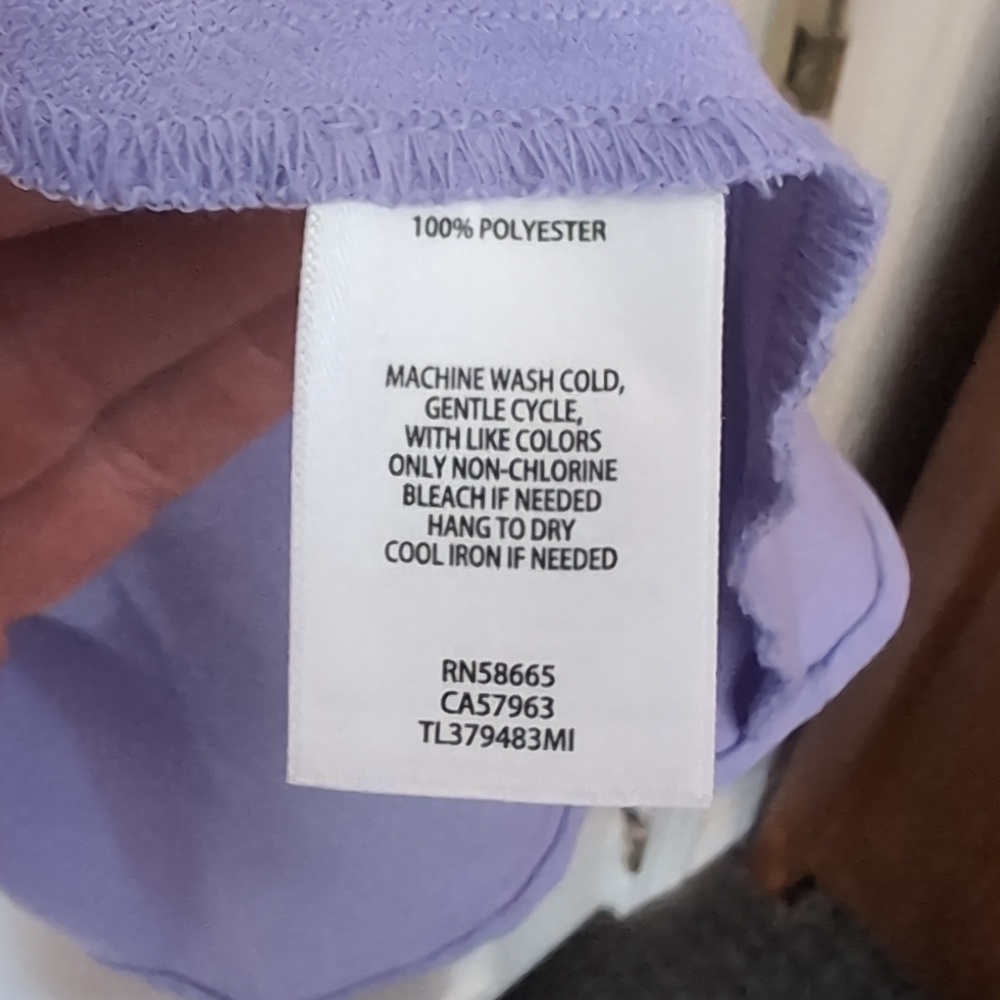 Leith Lavender Sleeveless Ruffle Dress - Picture 3 of 4